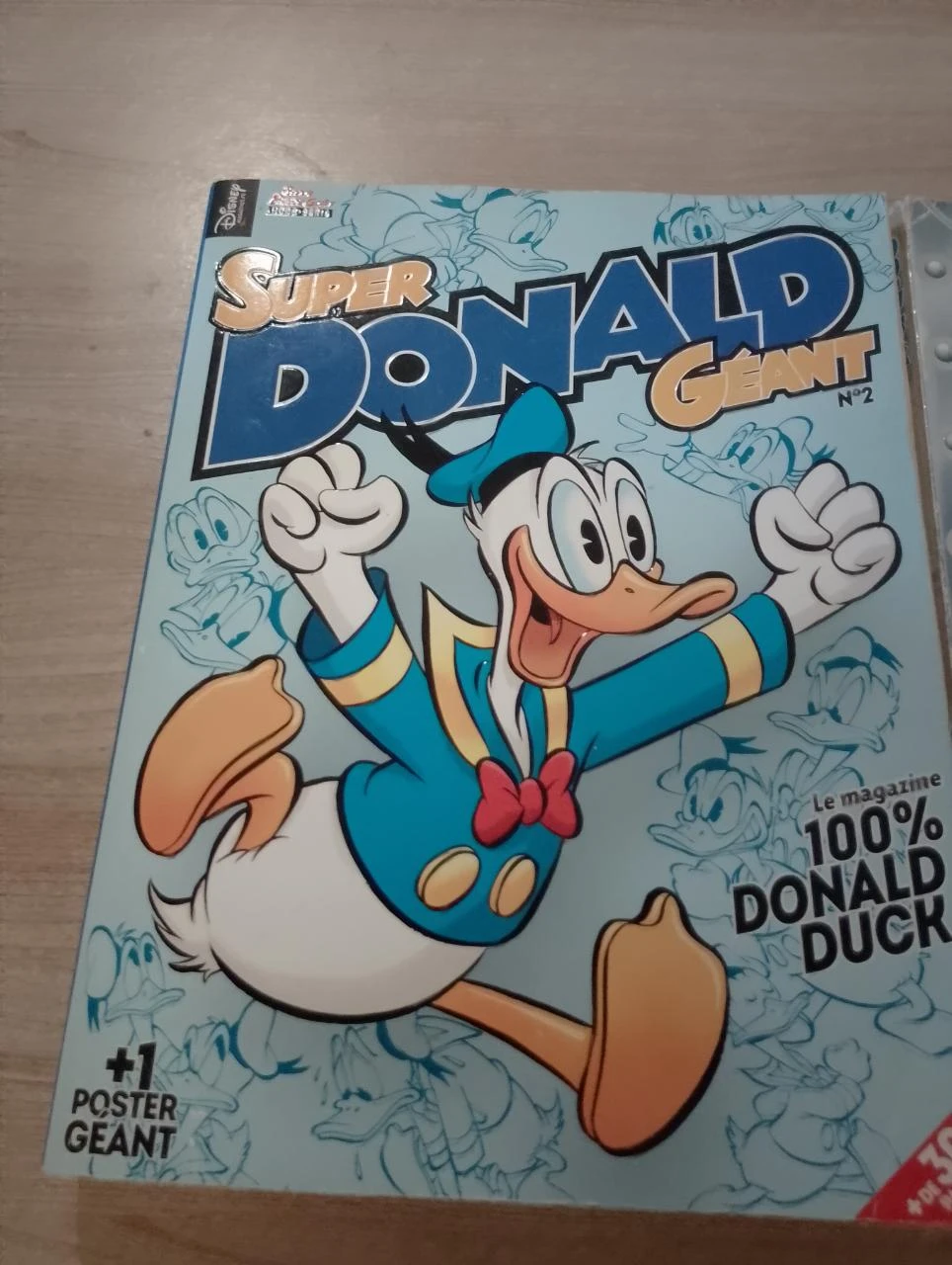 Los tesoros de Rapetou n°2, sudadera Donald gigante con el póster n°2 lote de 2 – photo 2